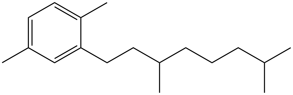 Image of 1,4-dimethyl-2-(3,7-dimethyloctyl)benzene