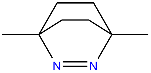 Image of 1,4-dimethyl-2,3-diazabicyclo[2.2.2]oct-2-ene