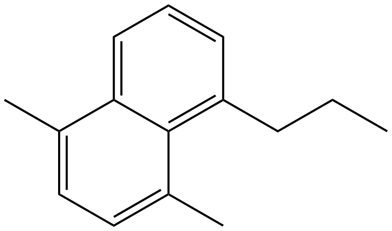 Image of 1,4-dimethyl-5-propylnaphthalene