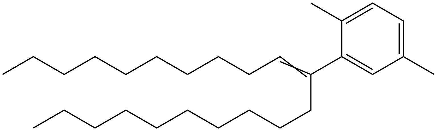 Image of 1,4-dimethyl-5-(1-decyl-1-undecenyl)benzene