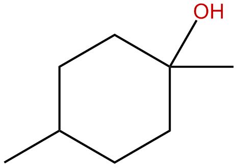 Image of 1,4-dimethylcyclohexanol