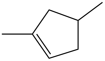 Image of 1,4-dimethylcyclopentene