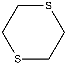 Image of 1,4-dithiacyclohexane