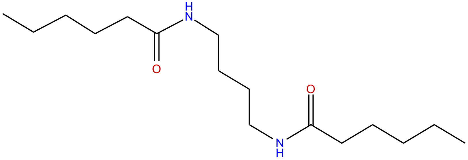 Image of 1,4-tetramethylene-bis(hexanamide)