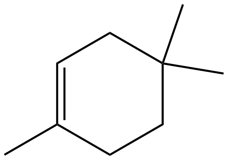 Image of 1,4,4-trimethylcyclohexene