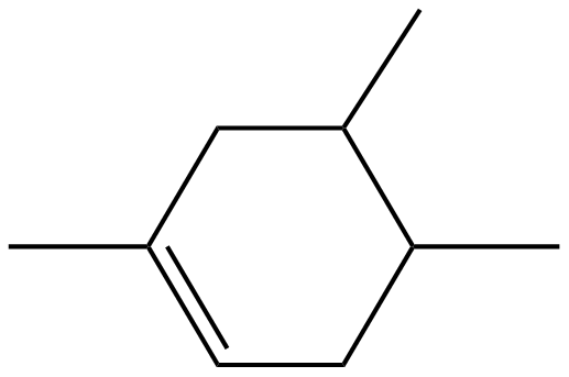 Image of 1,4,5-trimethylcyclohexene