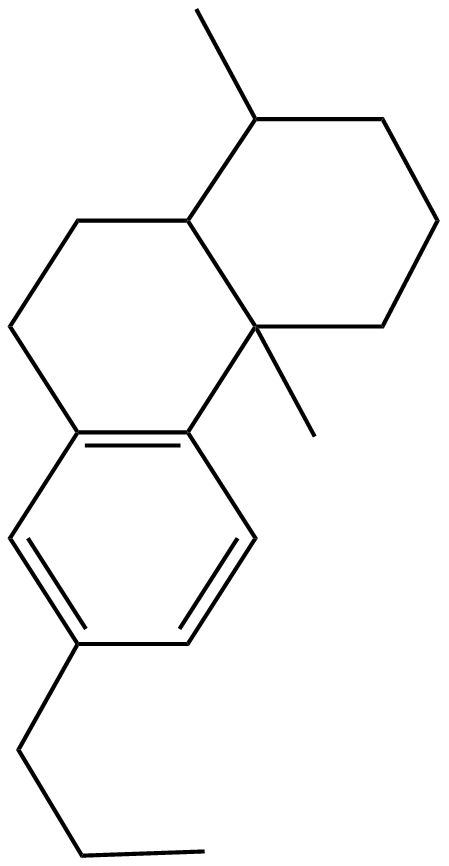 Image of 1,4a-dimethyl-1,2,3,4,4a,9,10,10a-octahydro-7-propylphenanthrene