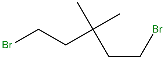 Image of 1,5-dibromo-3,3-dimethylpentane