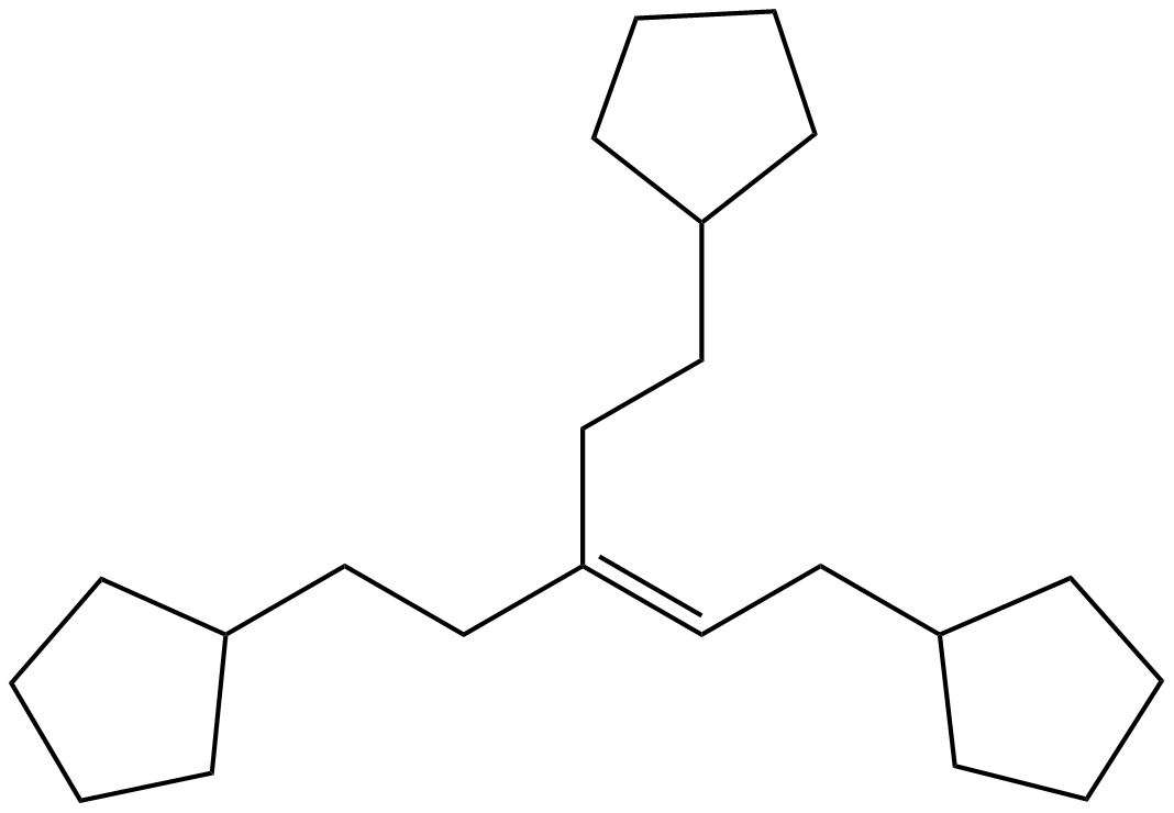Image of 1,5-dicyclopentyl-3-(2-cyclopentylethyl)-2-pentene