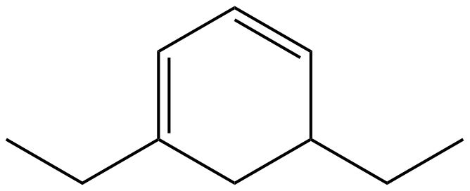 Image of 1,5-diethyl-1,3-cyclohexadiene