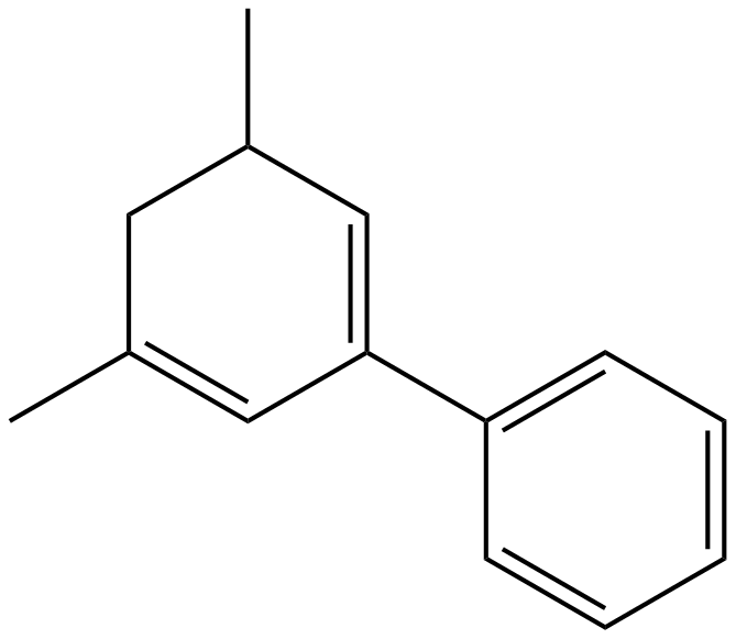 Image of 1,5-dimethyl-3-phenyl-1,3-cyclohexadiene