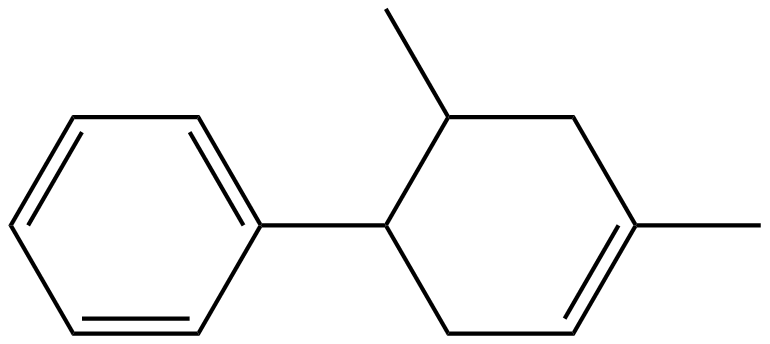 Image of 1,5-dimethyl-4-phenylcyclohexene