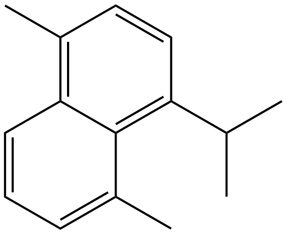 Image of 1,5-dimethyl-4-(1-methylethyl)naphthalene