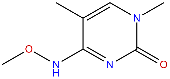 Image of 1,5-dimethyl-N4-methoxycytosine