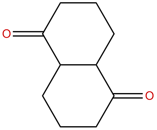 Image of 1,5-naphthalenedione, octahydro-, cis-