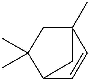 Image of 1,5,5-trimethylbicyclo[2.2.1]-2-heptene