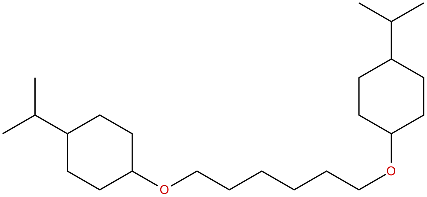 Image of 1,6-bis(4-isopropylcyclohexyloxy)hexane