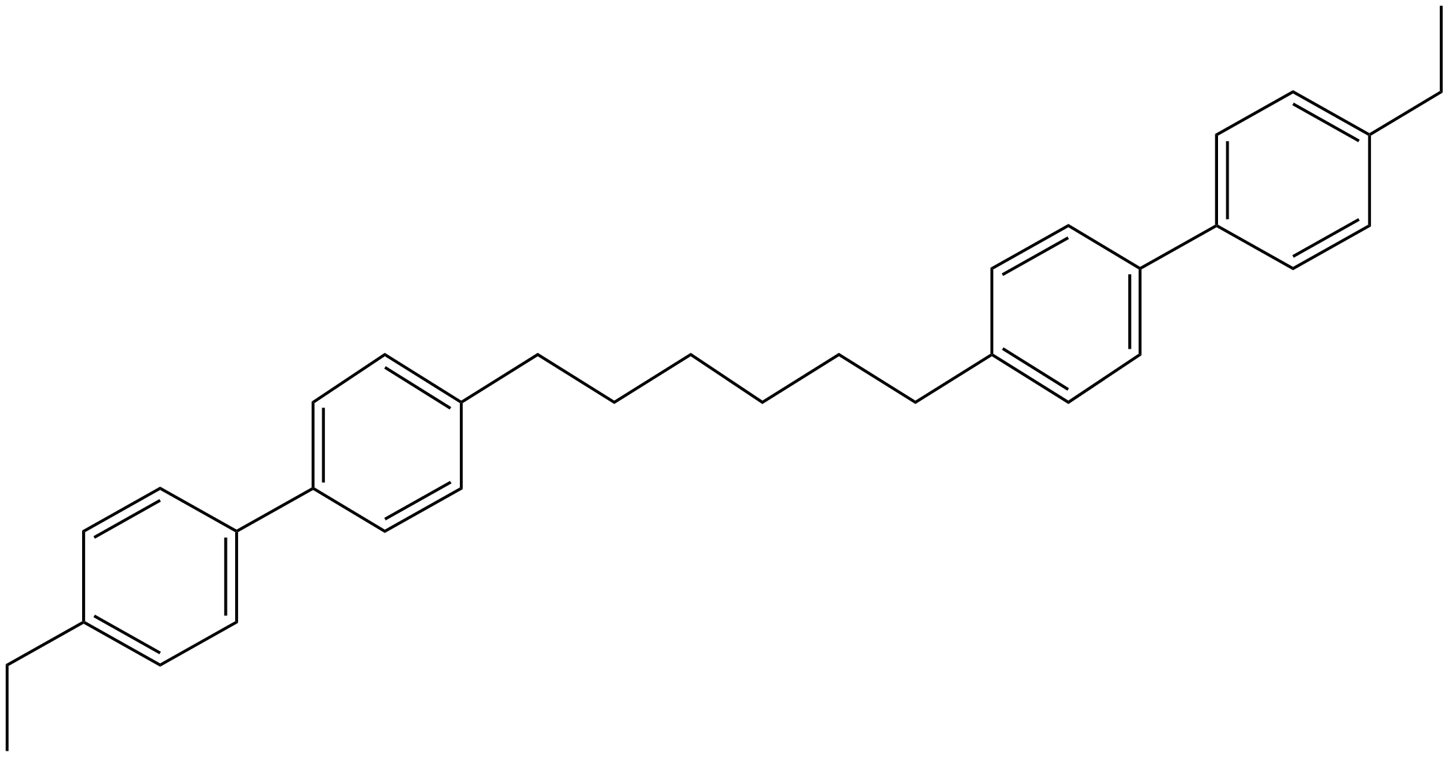 Image of 1,6-bis[4-(4'-ethylbiphenyl)]hexane