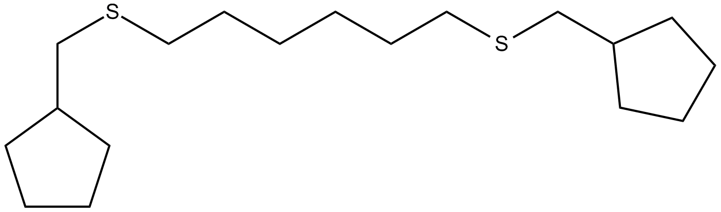 Image of 1,6-bis(cyclopentylmethylthio)hexane