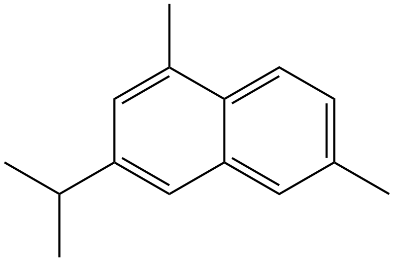 Image of 1,6-dimethyl-3-(1-methylethyl)naphthalene