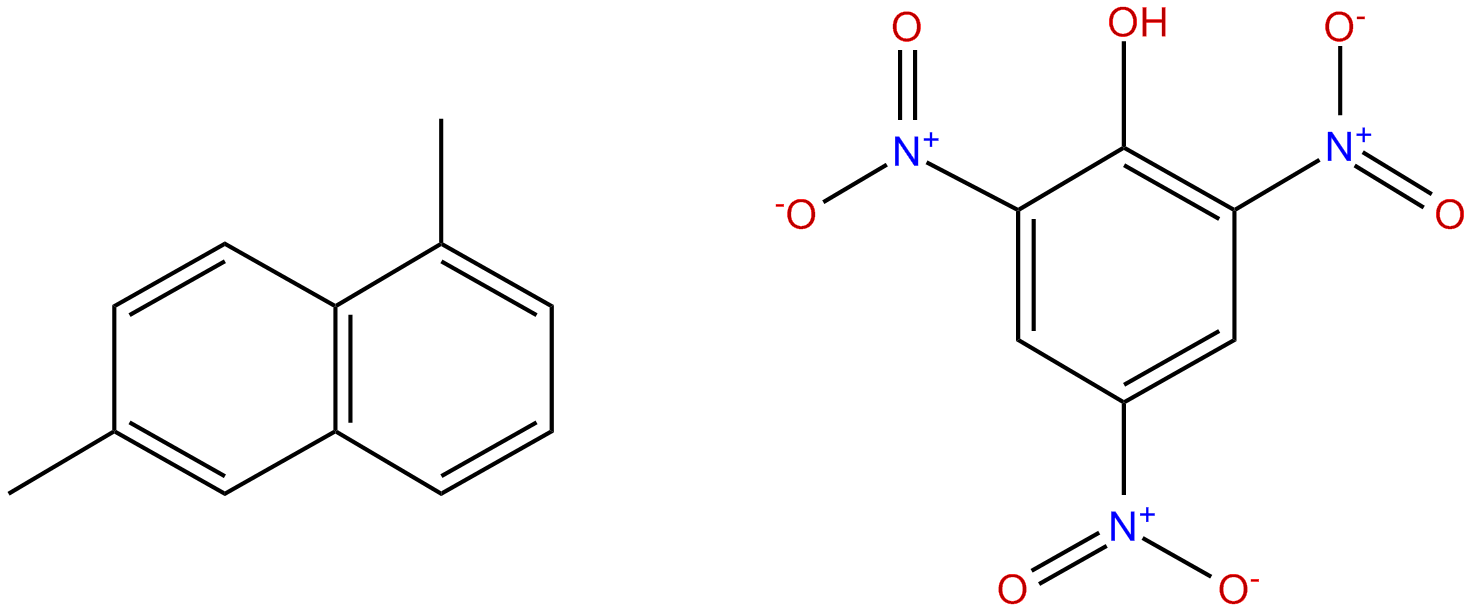Image of 1,6-dimethylnaphthalene, compd. with 2,4,6-trinitrophenol (1:1)