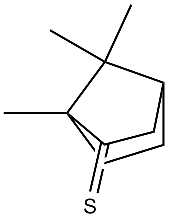 Image of 1,7,7-trimethylbicyclo[2.2.1]heptan-2-thione