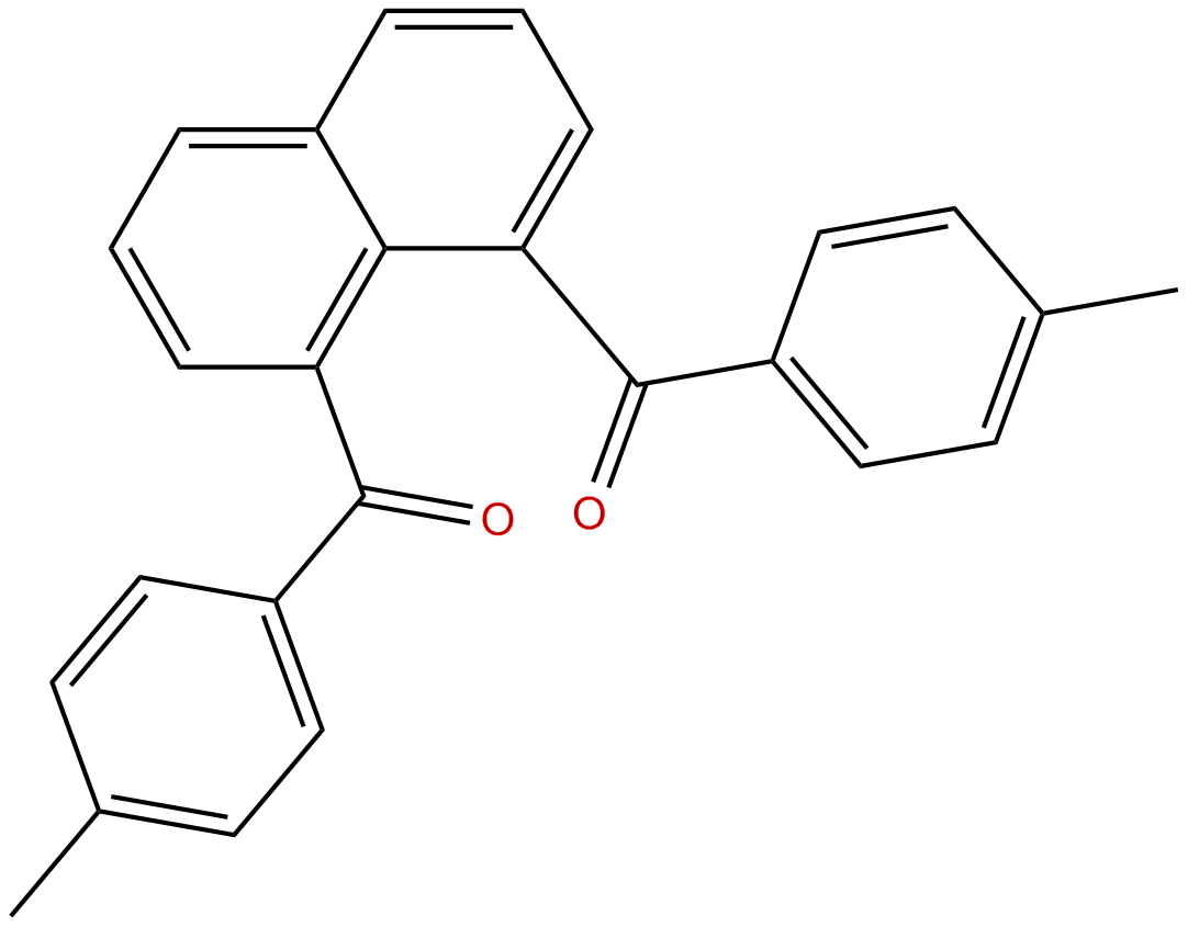 Image of 1,8-bis(4-methylbenzoyl)naphthalene