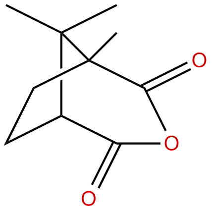 Image of 1,8,8-trimethyl-3-oxabicyclo[3.2.1]octane-2,4-dione