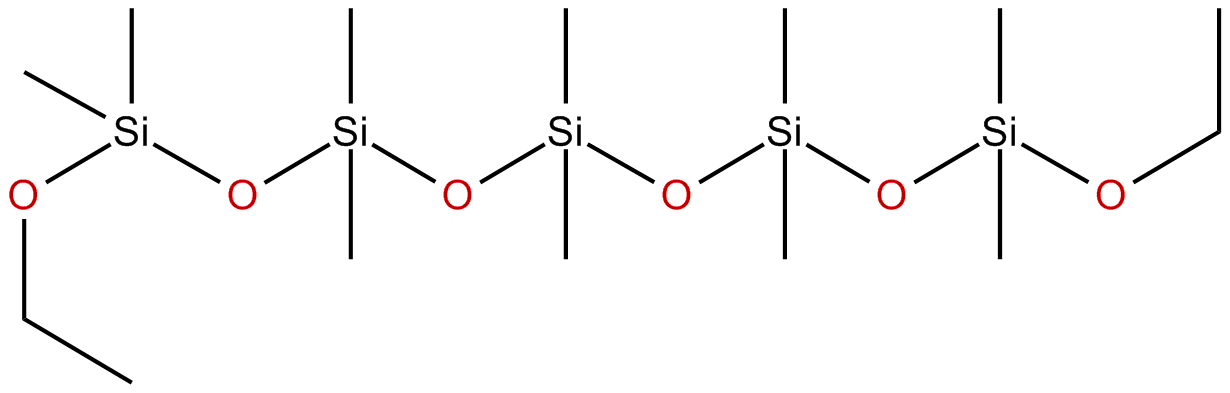 Image of 1,9-diethoxy-1,1,3,3,5,5,7,7,9,9-decamethyl-pentasiloxane