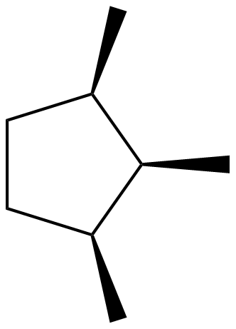 Image of 1,cis-2,cis-3-trimethylcyclopentane