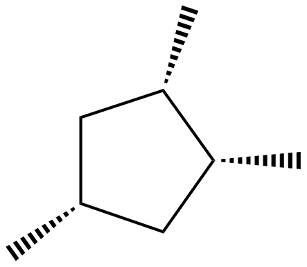 Image of 1,cis-2,cis-4-trimethylcyclopentane