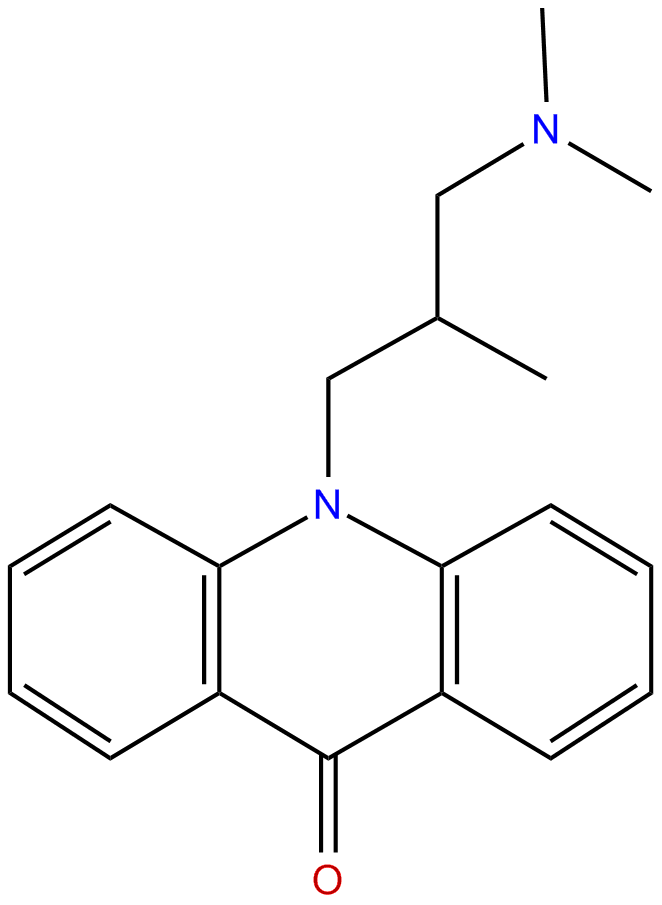 Image of 10-(3-(dimethylamino)-2-methylpropyl)acridin-9(10H)-one