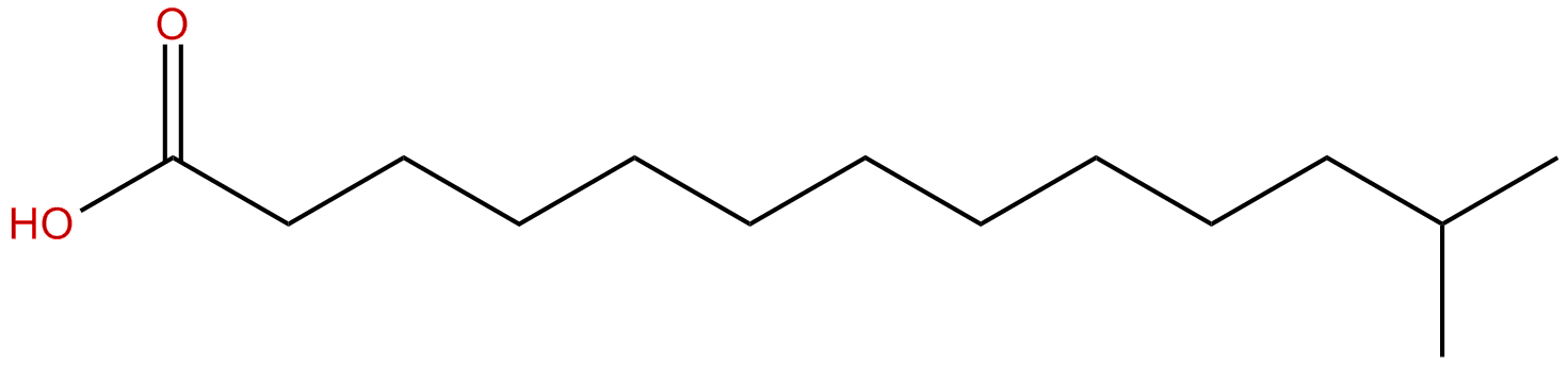 Image of 12-methyltridecanoic acid