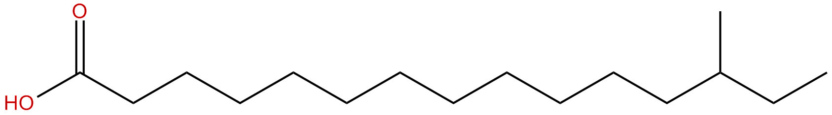 Image of 13-methylpentadecanoic acid