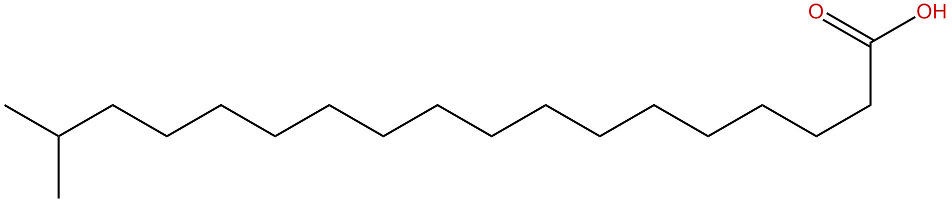 Image of 17-methyloctadecanoic acid