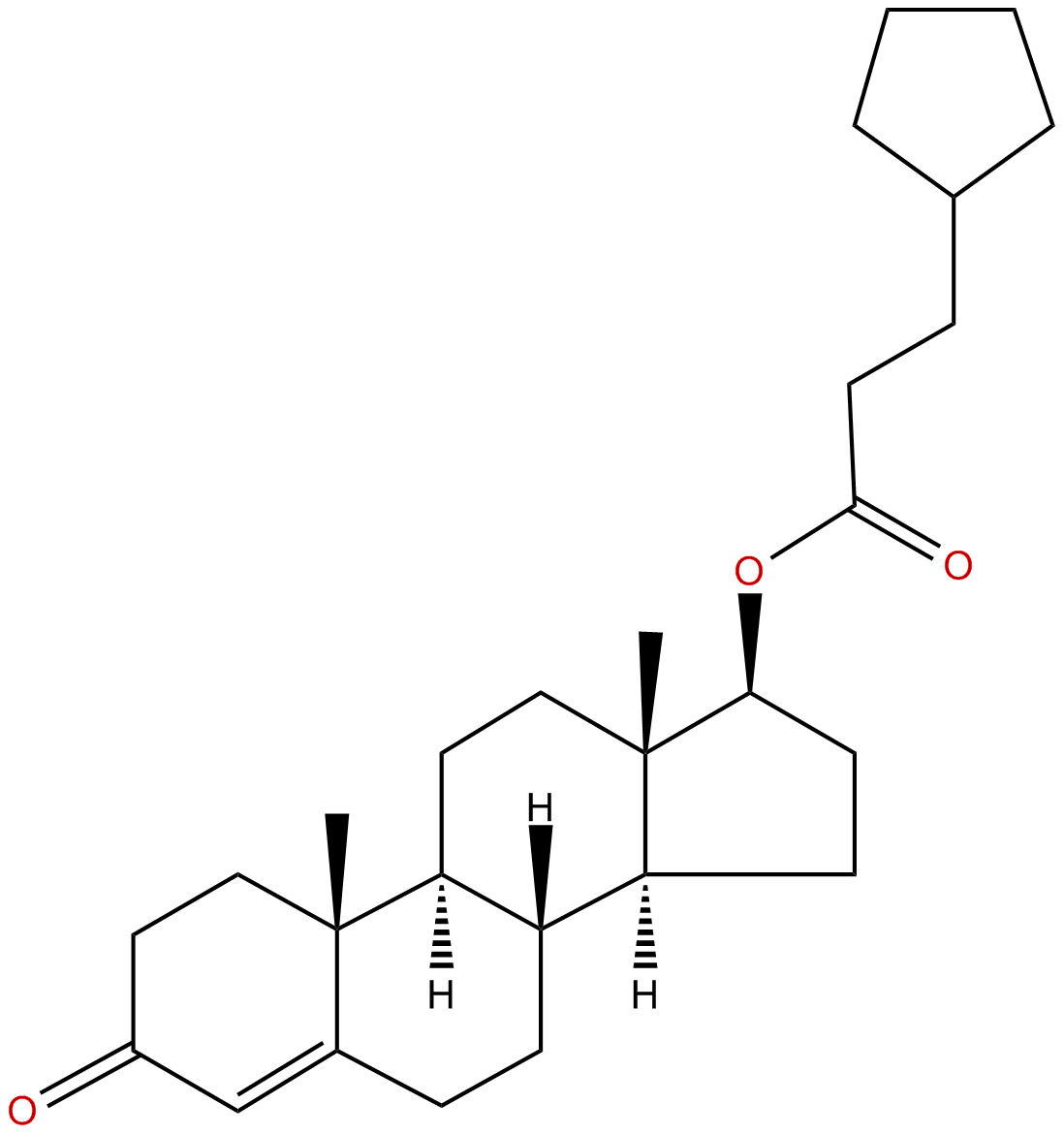 Image of 17.beta.-(3-cyclopentylpropanoyloxy)androst-4-en-3-one