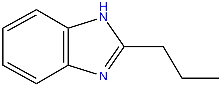 Image of 1H-benzimidazole, 2-propyl-
