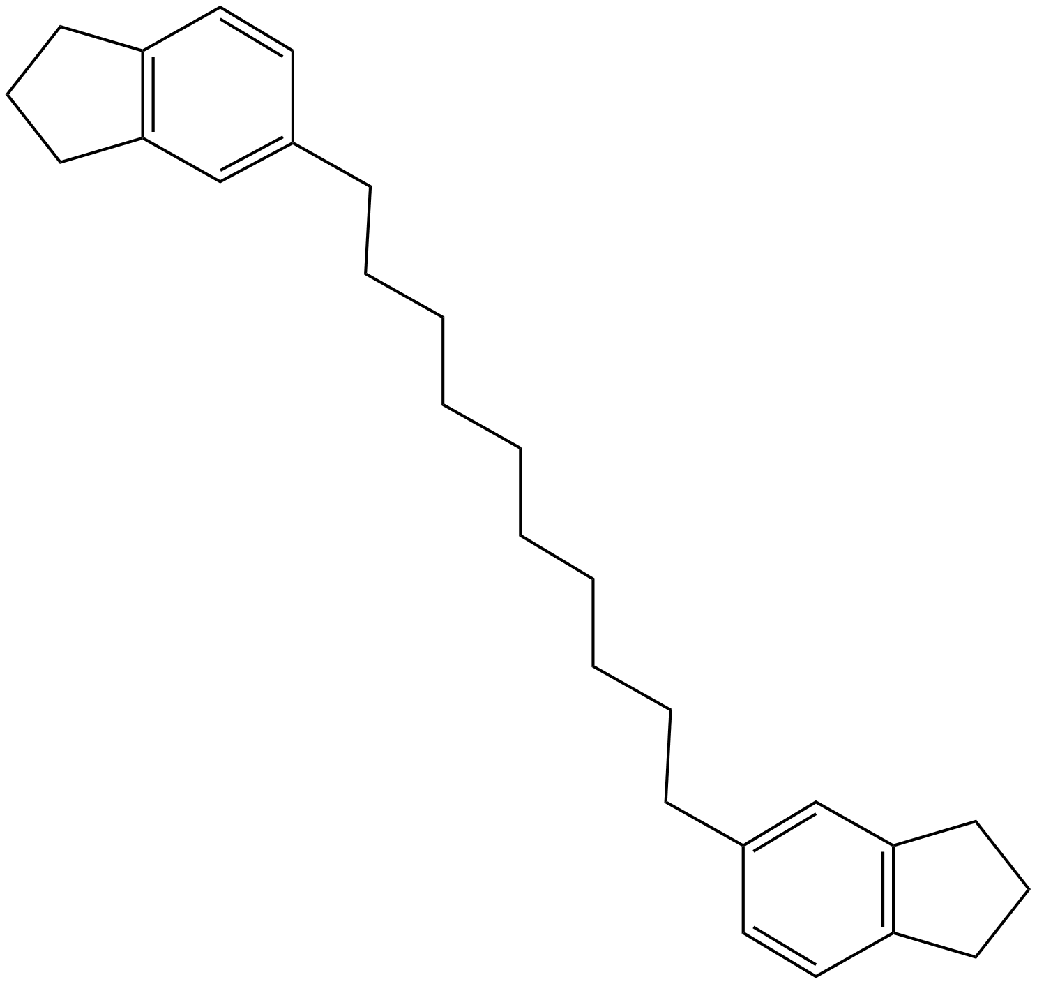 Image of 1H-indene, 5,5'-(1,10-decanediyl)bis[2,3-dihydro-