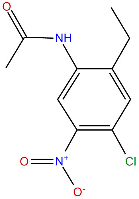 Image of 2-acetamido-5-chloro-4-nitroethylbenzene