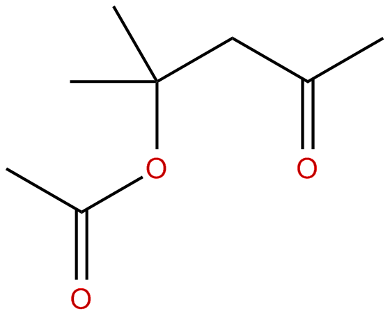 Image of 2-acetoxy-2-methy-4-pentanone