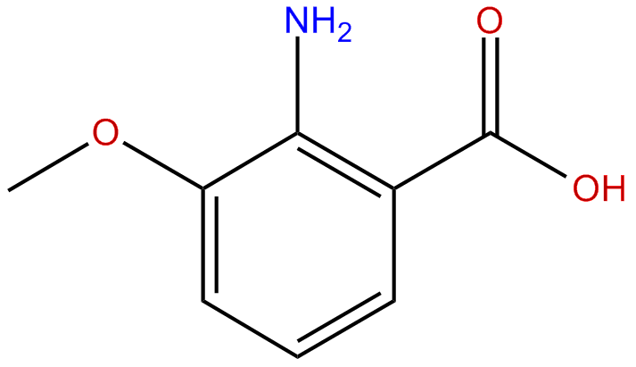 Image of 2-amino-3-methoxybenzoic acid