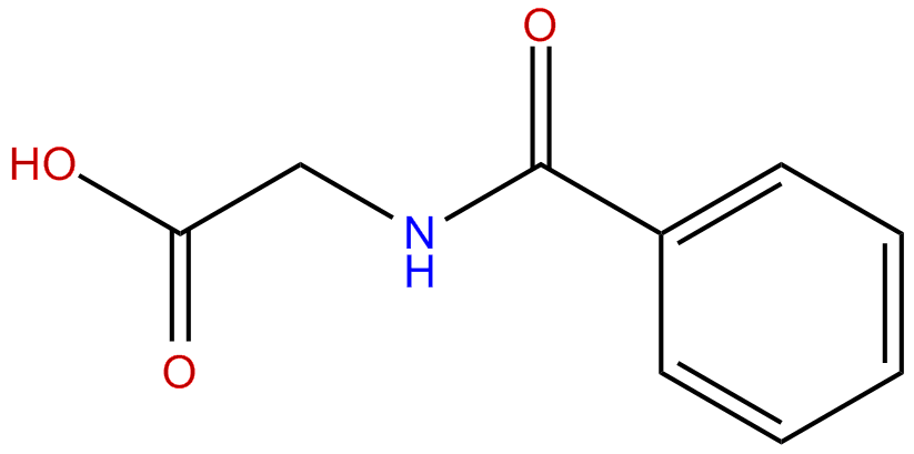 Image of 2-benzamidoacetic acid