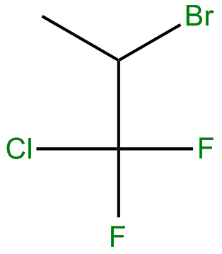 Image of 2-bromo-1-chloro-1,1-difluoropropane