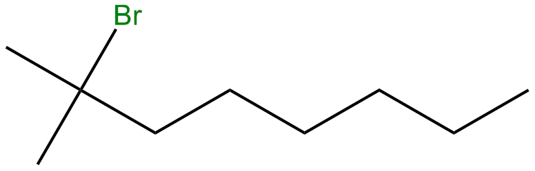 Image of 2-bromo-2-methyloctane