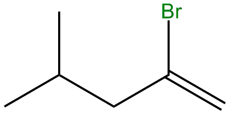 Image of 2-bromo-4-methyl-1-pentene