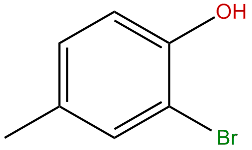 Image of 2-bromo-4-methylphenol