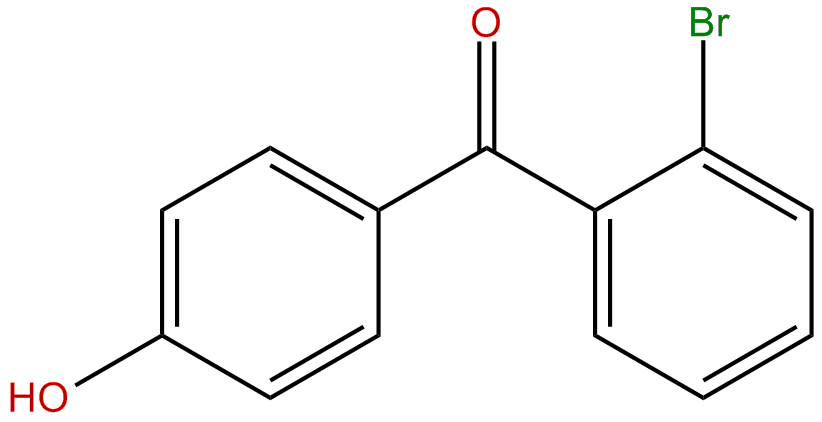 Image of 2-bromo-4'-hydroxybenzophenone