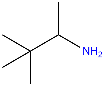 Image of 2-butanamine, 3,3-dimethyl-