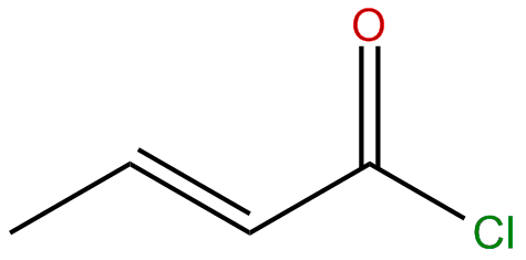 Image of 2-butenoyl chloride
