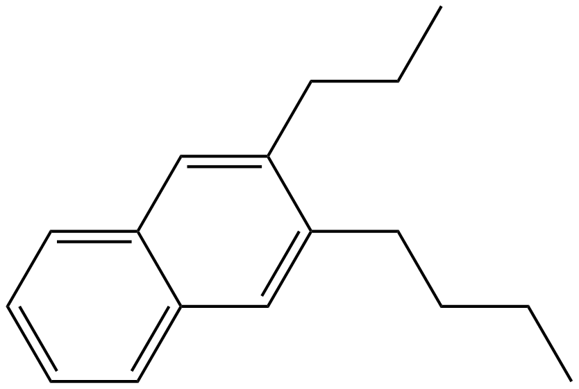 Image of 2-butyl-3-propylnaphthalene
